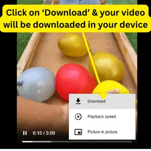 Home 12 Save your video